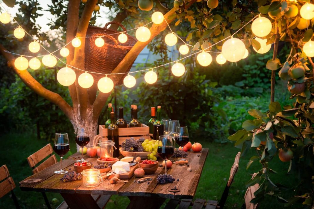 DIY garden ideas with Outdoor Lighting
