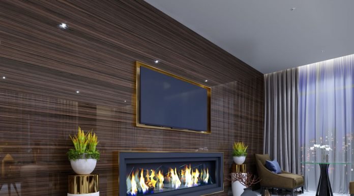 Step By Step Guide On How To Build A Media Wall with fireplace