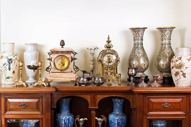 How To Value and Sell Your Antiques Antique vases and clocks