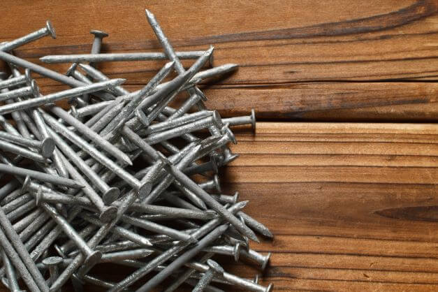Fencing And Fence Panel Calculator A collection of galvanised nails